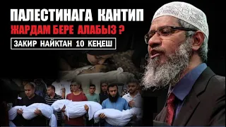 Палестинага кантип жардам бере алабыз? / Закир Найктан он кеңеш / Кыргызча котормо