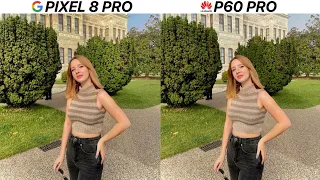 Google Pixel 8 Pro VS Huawei P60 Pro Camera Test Comparison