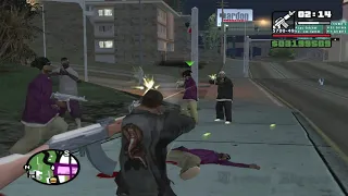 GTA San Andreas #106 Захват территории #10