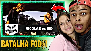 CASAL REACT: NICOLAS (RS) VS SID (DF) (SEMIFINAL) - DUELO DE MCS NACIONAL 2016