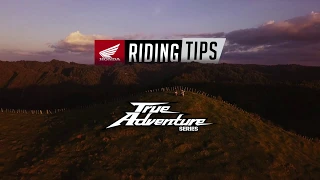 Honda Adventure Riding Tips - Offroad Basics