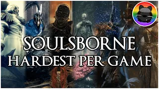 I RANKED the Hardest Boss in EVERY Soulsborne Game! (Including Elden Ring)