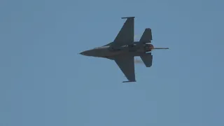 F-16 demo - Planes of Fame Airshow 2019 - Saturday