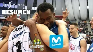 Delteco GBC - Movistar Estudiantes (93-92) RESUMEN // Jornada 26 Liga Endesa