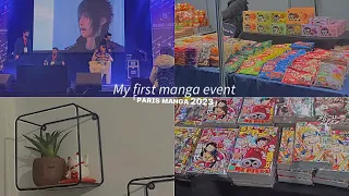 first manga event vlog 🍥 paris manga day 2023