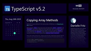 TypeScript 5.2 - Copying Array Methods | Release Report