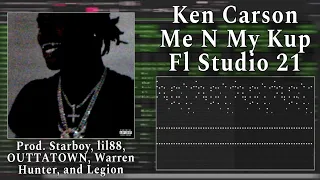 How “Me N My Kup” By Ken Carson Was Made In 9 Minutes  *2ND BEST ON YOUTUBE* [Fl Studio Remake]