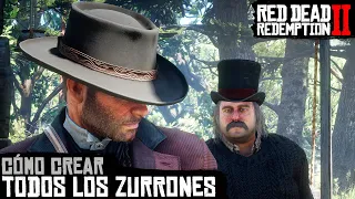 ✔ Red Dead Redemption 2 - Cómo crear todos los zurrones