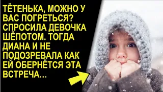 Тетенька, можно у вас погреться? Спросила девочка шепотом. Тогда Диана и не подозревала что будет...