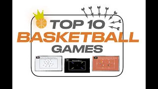 Top 10 Basketball - Games for Dribbling, Shooting, Passing, Ball control, Development