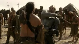 Ser Jorah Mormant Fights For Khaleesi - Game of Thrones 1x09 (HD)