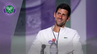 Novak Djokovic Wimbledon 2019 second round press conference