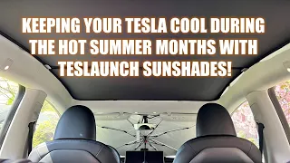 REVIEW: Keeping your Tesla Model Y Cool during the summer with Teslaunch Sunshades