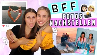 BILDER NACHSTELLEN MIT MEINER BESTEN FREUNDIN 🤣🆘 Cali Kessy