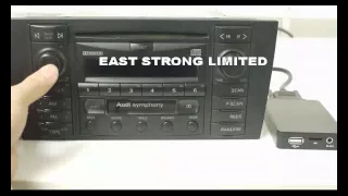AUDI(8pin version) digital cd changer installation and operation