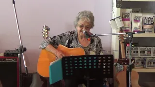 Mary Martin " Temma Harbour " Jallas Cafe Jam 25.8.18