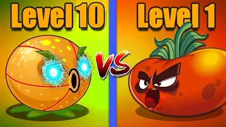 Team NOOB (Max Level) vs PRO (Level 1) - Who Will WIn? - PvZ 2 Team Plant vs Team Plant