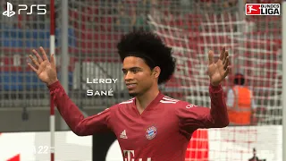 FIFA 22 - Bayern Munich vs Mönchengladbach Bundesliga Season 2023 FullMatch 4K HDR PS5 Gameplay