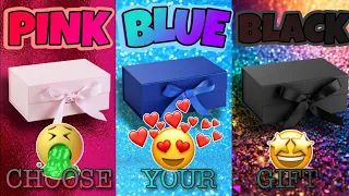 CHOOSE YOUR GIFT 🤩💝🤮 : 3 gift box challenge