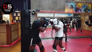 Sparring at ARJ Trainingen The Hague. By Dadda5000vlogs