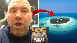 MMA Community reacts to UFC 249 Ferguson vs Geathje announcement, UFC getting a private island