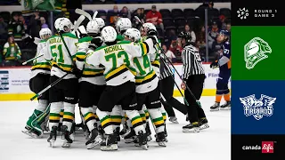 Knights @ Firebirds | Round 1 Game 3 | OHL Playoffs 2024