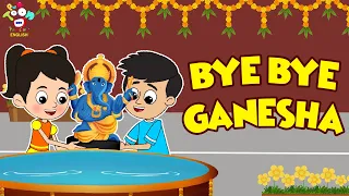 Bye Bye Ganesha | Ganpati Bappa Morya | English Moral Stories | English Animated | English Cartoon