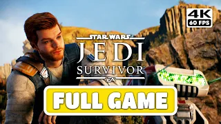 STAR WARS JEDI: SURVIVOR Gameplay Walkthrough FULL GAME [PC 4K 60FPS] - No Commentary