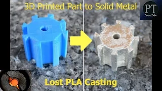 3D Printing to Metal Casting/Lost PLA