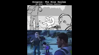 Storyboard vs. Final - Dragons: The Nine Realms - "Poison Control"