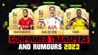 FIFA 23 | NEW CONFIRMED TRANSFERS & RUMOURS! 🤪🔥 ft. Van de Ven, Gravenberch, Mane... etc