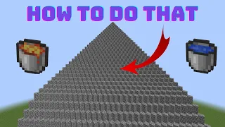 How To Make A Cobblestone Pyramid In Minecraft