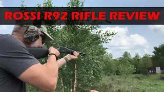 ROSSI R92 Rifle Review - Lever Action SHTF Gun