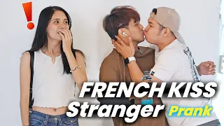 Kissing In Front of Stranger Prank | Original Public Prank