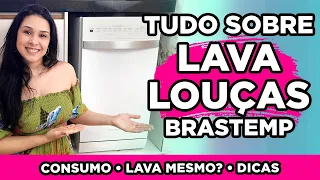 Tudo Sobre LAVA LOUÇAS Brastemp 10 serviços - BLF10BB - Gasta Muito? Resenha Completa!