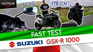 💣 Essai de la meilleure moto du monde  : Suzuki GSX-R 1000 K5 😇🏍💨💨 Fast Test #2 - Moteur Cycle