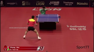 Zhang Jike vs Lin Yun-Ju [ Japan Open 2018 ]