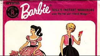 Vintage Barbie Sewing Patterns!