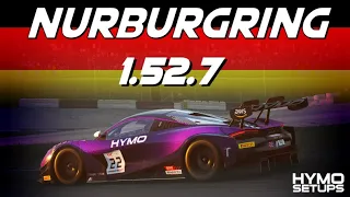 Nurburgring Hotlap + SETUP | 1:52.7 | McLaren 720S GT3 Evo | Assetto Corsa Competizione v1.9.4