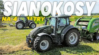 🇵🇱SIANOKOSY 2023! NA 3 ZESTAWY! ☆ GR Rupniak ☆ 4X VALTRA & 2X KRONE & NOWA McHale V6 750 ☆ AW ™