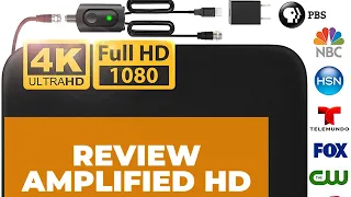 Review Amplified HD Digital TV Antenna Long 180 Miles Range - Support 4K [2020 LATEST]