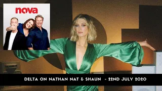 Delta Goodrem on The Nathan, Nat & Shaun Show - 22nd July 2020