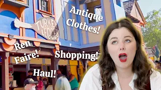 Let's Go Antique Fashion Shopping and to the Renaissance Fair!