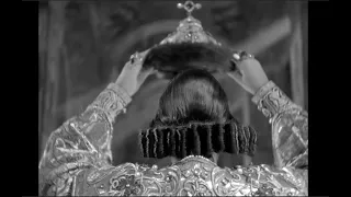 Ivan the Terrible (1944 film) by Sergei Eisenstein, Clip: Ivan is crowned Tsar of all Russia