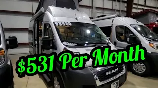 2023 THOR SCOPE 18A-S-POP TOP Van | $531 Per Month or $93,380