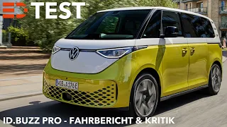 Volkswagen ID. Buzz Fahrbericht Probefahrt Reichweite Ladeleistung Kritik | Electric Drive Test