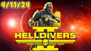 Checking Out The New Warbond | Helldivers 2 Open Lobby