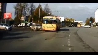 Троллейбусы на выживание 2013 /  Russian Trolleybus Crashes Compilation 2013