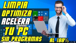 LIMPIA, ACELERA Y OPTIMIZA TU PC SIN PROGRAMAS PARA WINDOWS PARTE #1. 2020-2021 LOS MEJORES MÉTODOS