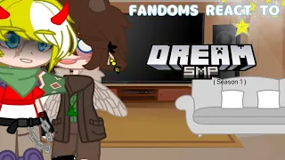 Fandoms React to Dream Smp (Season 1)!! Part 2/5